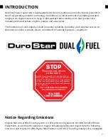 Preview for 7 page of DUROMAX DuroStar DS13000DX User Manual