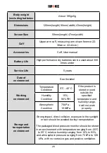 Preview for 26 page of Duronic BPM200 Manual