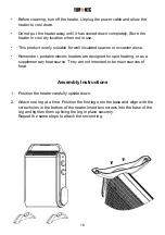 Preview for 10 page of Duronic Mica HV180 Instructions Manual