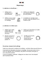 Preview for 25 page of Duronic Mica HV180 Instructions Manual