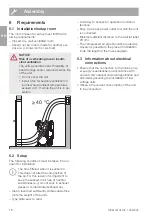 Preview for 20 page of Dürr Technik H2A-160M Installation And Operationg Instructions