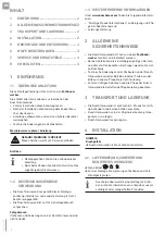 Preview for 2 page of Duscholux BELLA VITA 3 PLUS Installation Instructions Manual