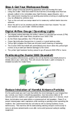 Preview for 4 page of DUSTER 3000 DOWNDRAFT Operation & Maintenance Manual