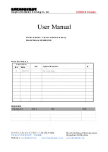 Preview for 1 page of Dusun Roombanker DSGW-030 User Manual