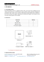 Preview for 4 page of Dusun Roombanker DSGW-030 User Manual