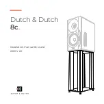 Preview for 1 page of Dutch & Dutch 8c Installation Manual