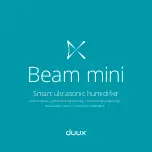 Duux Beam mini User Manual preview