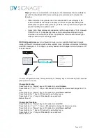 Preview for 6 page of DV Signage ViewStream 500 Manual