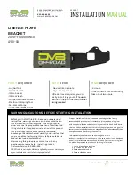 Preview for 1 page of DVB LPBR-03 Installation Manual