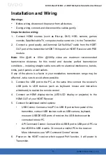 Preview for 11 page of DVDO DVDO-Xtend-TX100 User Manual