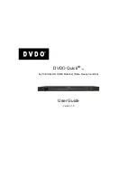 Preview for 1 page of DVDO Quick6r User Manual