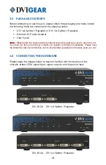 Preview for 6 page of DVIGear DVI-5312b User Manual