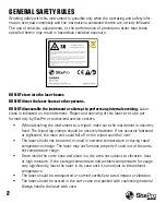 Preview for 2 page of DW SitePro SLR202GR Operating And Safety Instructions Manual