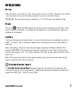 Preview for 7 page of DW SitePro SLR202GR Operating And Safety Instructions Manual