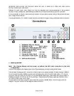 Preview for 6 page of Dwin PlasmaImage HD-50 Operating Instructions Manual