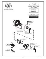 Preview for 4 page of DXV Percy D35105500 Installation Instructions