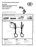 DXV Victorian D35402150 Installation Instructions preview