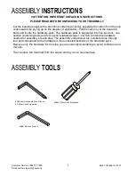 Preview for 8 page of Dyaco Canada XT685 Owner'S Manual