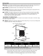 Preview for 12 page of Dyna-Glo BFSS10LPT-2P Manual