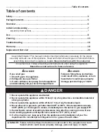 Preview for 2 page of Dyna-Glo DGL260CNP Manual