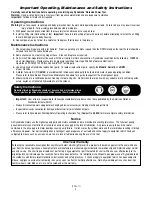 Preview for 2 page of Dynabrade Dynabug 57920 Operating, Maintenance And Safety Instructions