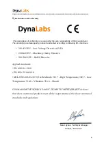 Preview for 8 page of Dynalabs DYN-G-6000 Product Manual