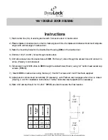 DynaLock 1661 Instructions preview