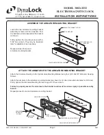 Preview for 3 page of DynaLock 3002 TJ32 Series Installation Instructions Manual