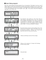 Preview for 16 page of Dynam Supermate DC6 Operating Manual