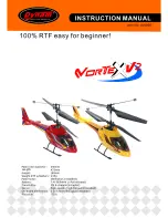 Dynam Vortex V2 dy8906 Instruction Manual preview