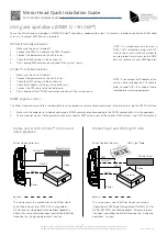 Preview for 6 page of Dynamic Projection MH29 Quick Installation Manual