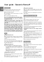 Preview for 6 page of Dynamic Dynamix Nomad User Manual