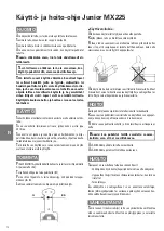 Preview for 18 page of Dynamic Junior MX225 User Manual