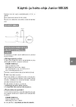 Preview for 19 page of Dynamic Junior MX225 User Manual