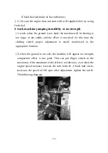 Preview for 20 page of Dynamic TRE-75 TAMPING RAMMER Operation Manual