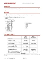 Preview for 5 page of Dynapac BE10 Instructions And Spare Parts Catalogue