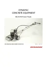 Dynapac BG39 Series Assembly Instructions preview