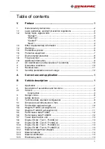 Preview for 3 page of Dynapac F1200C Operation & Maintenance Manual