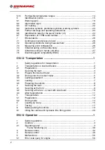 Preview for 4 page of Dynapac F1200C Operation & Maintenance Manual