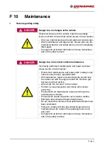 Preview for 201 page of Dynapac F1200C Operation & Maintenance Manual