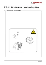 Preview for 261 page of Dynapac F1200C Operation & Maintenance Manual