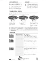 Preview for 2 page of Dynasty Spas 9919-100578-B Quick Reference Card