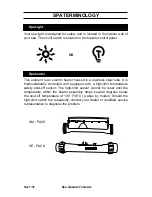 Preview for 39 page of Dynasty Spas Spa & Hot Tub 2016 Operator'S Manual