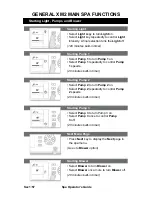 Preview for 59 page of Dynasty Spas Spa & Hot Tub 2016 Operator'S Manual