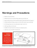 Preview for 10 page of Dynatronics Dynatron T3 Operators & Service Manual