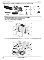 Preview for 12 page of Dynex 600603265891 Installation Manual