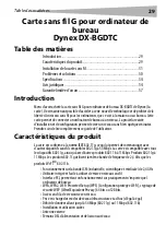 Preview for 29 page of Dynex DX-BGDTC User Manual