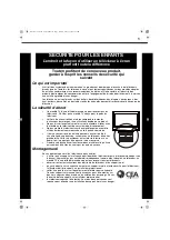 Preview for 4 page of Dynex DX-L15-10A - 15" LCD TV (French) Manuel D'Utilisation