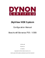 Dynon SkyView HDX System Configuration Manual preview