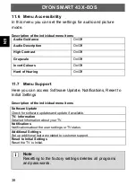 Preview for 38 page of Dyon SMART 43 X-EOS Manual